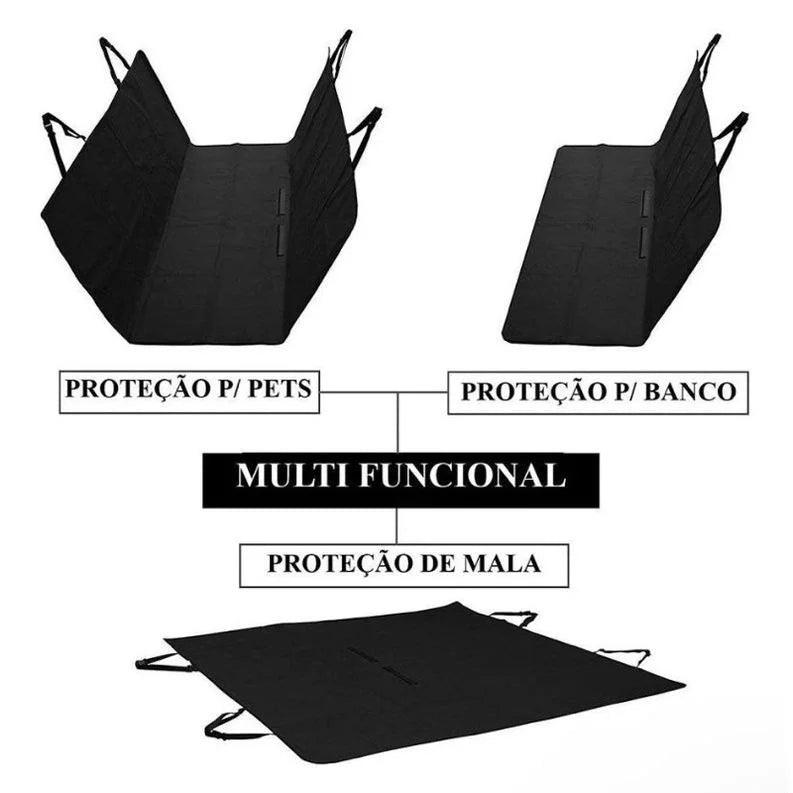 (PETS) capa impermeável para banco traseiro