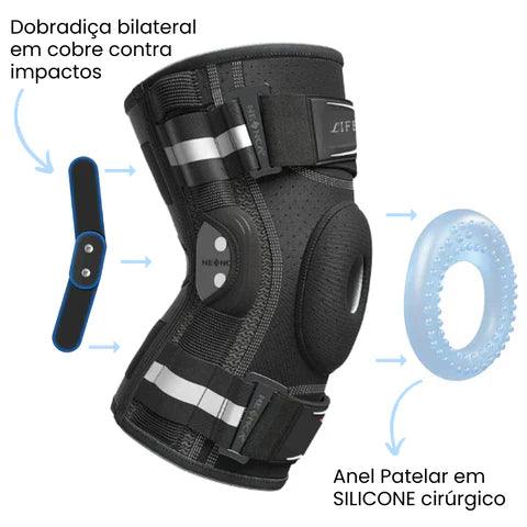 Proteção Ortopédica de Joelho Articulada Lifent