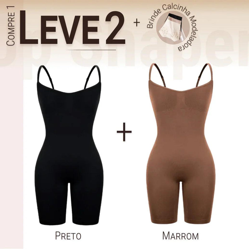 Body Modelador Up Shaper  Compre 1 Leve 2